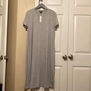 JCrew midi t-shirt dress